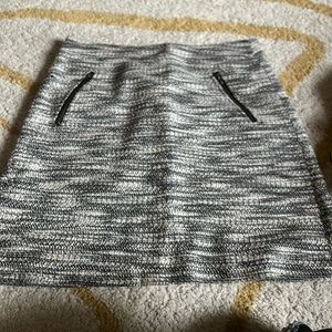 Loft Tweed Mini Skirt - Size 4